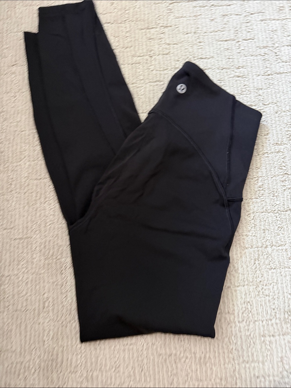 lululemon athletica Black High-Waist 7/8 Performance Leggings